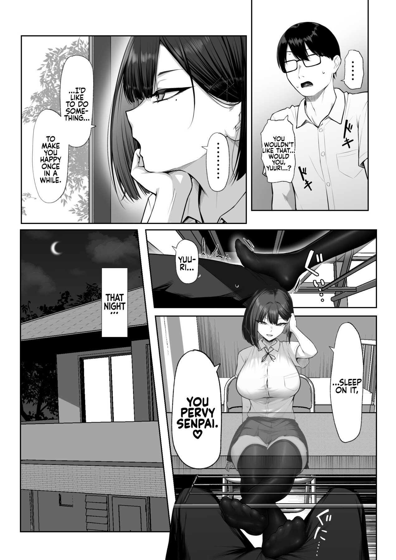 Hentai Manga Comic-I'll Do It For Senpai.-Read-10